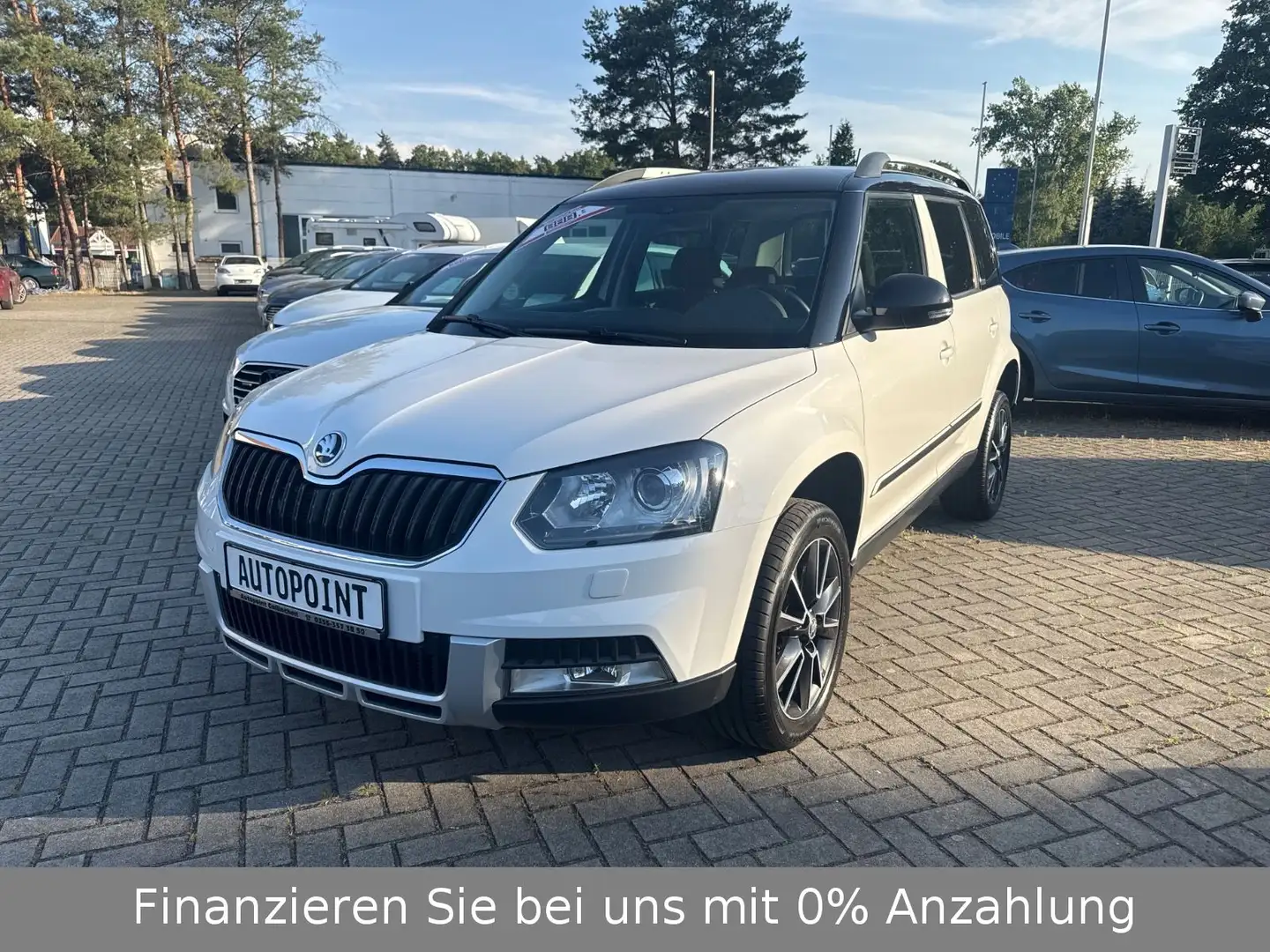 Skoda Yeti Adventure 2.0TDI 4x4 DSG Weiß - 1
