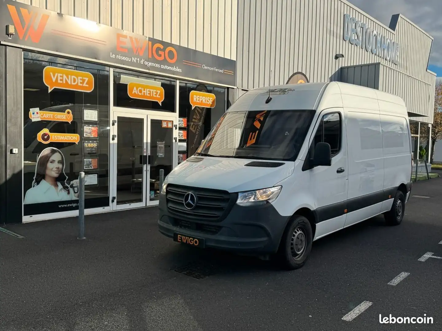 Mercedes-Benz Sprinter vu fourgon 2.2 311 cdi 114ch 3t5 39 first fwd-tva recuperable Wit - 1