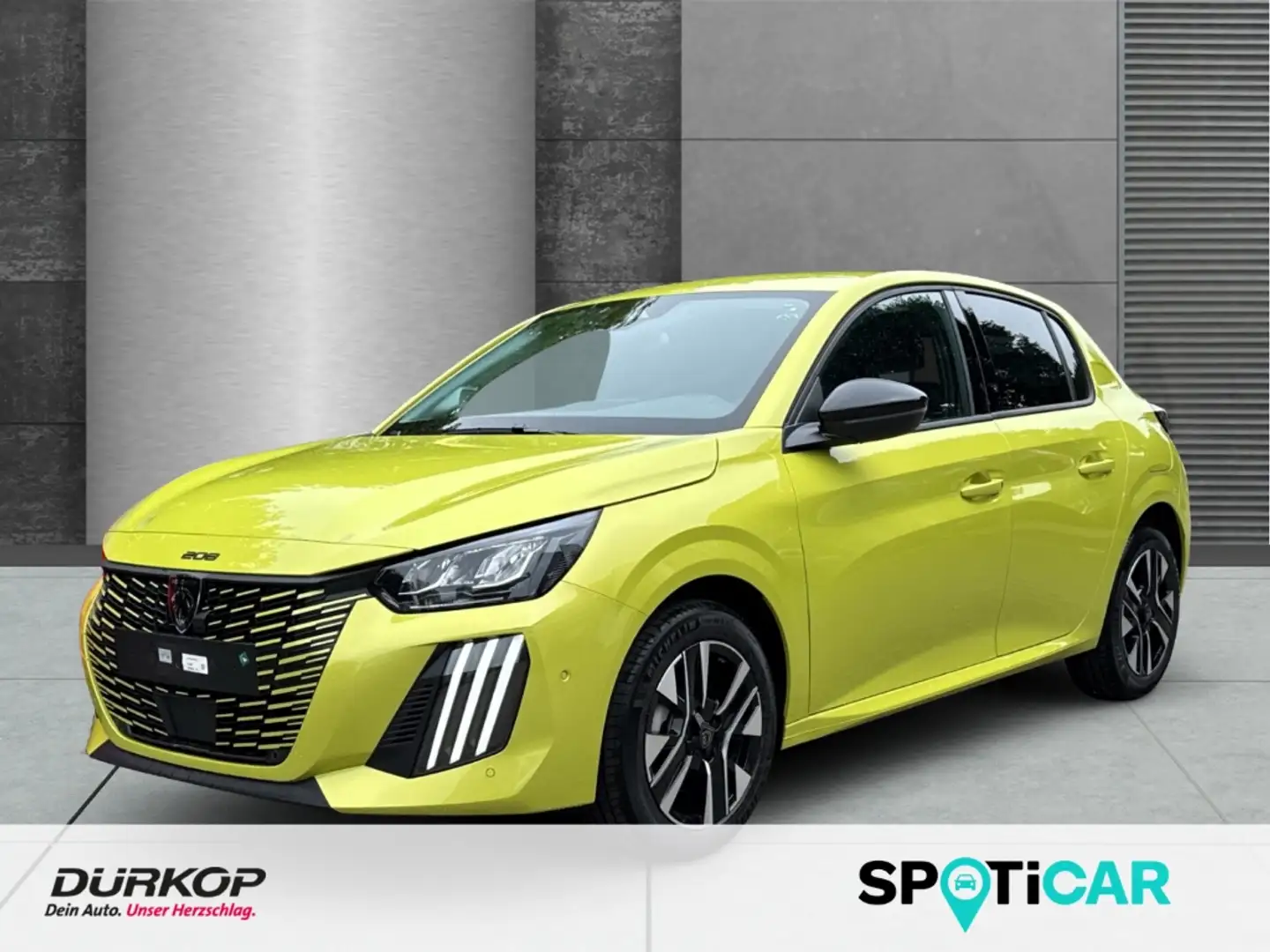 Peugeot 208 Allure PureTech 100 Sicht-u.Navigation Drive-Assis Jaune - 1