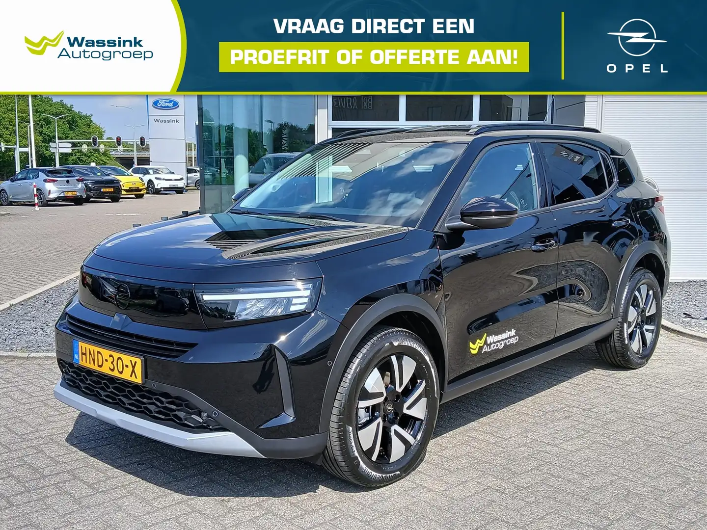Opel Frontera 1.2 Turbo Hybrid 136pk eDCT GS | Camera achter | N Zwart - 1