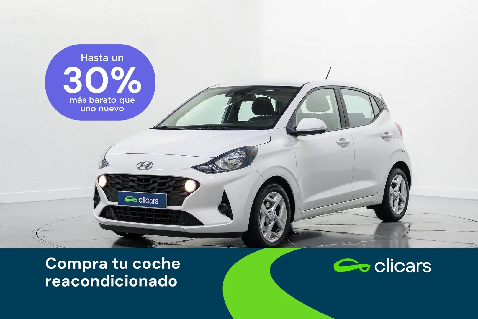 Hyundai i10 1.0 MPI Klass Blanco - 1