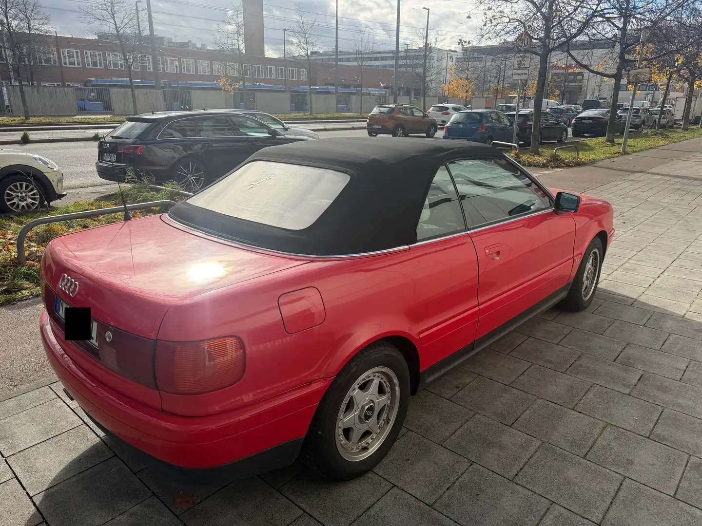 Audi Cabriolet Cabriolet Kırmızı - 1