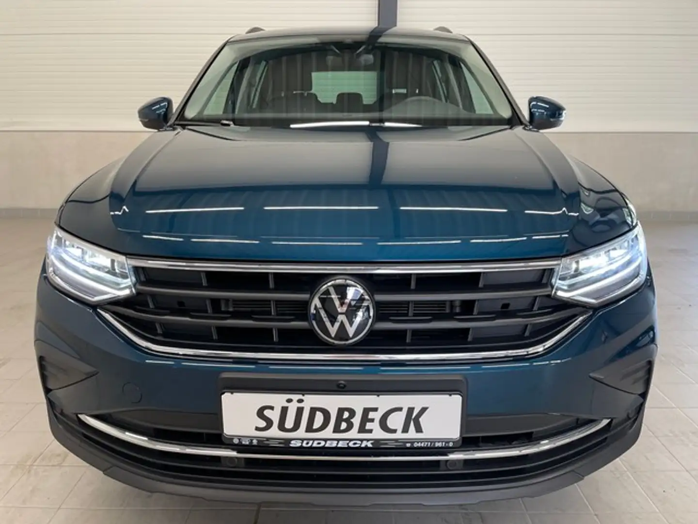 Volkswagen Tiguan 2.0 TDI Life AHK+APP+KAMERA+ACC+LANE Bleu - 2