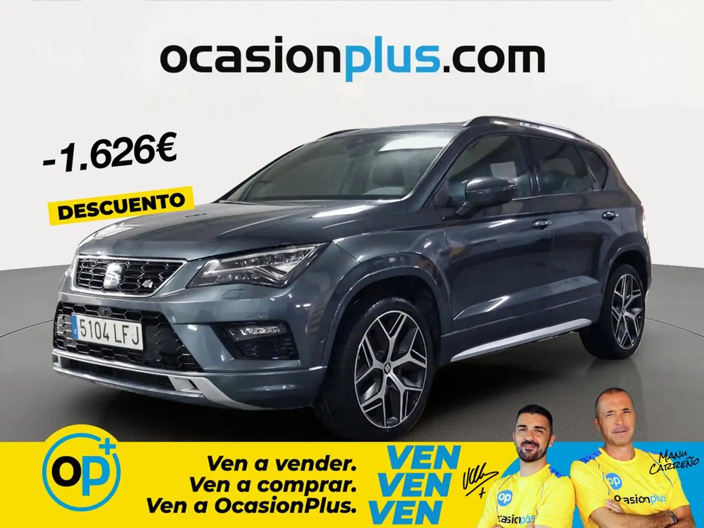 SEAT Ateca 1.5 EcoTSI S&S FR Gris - 1