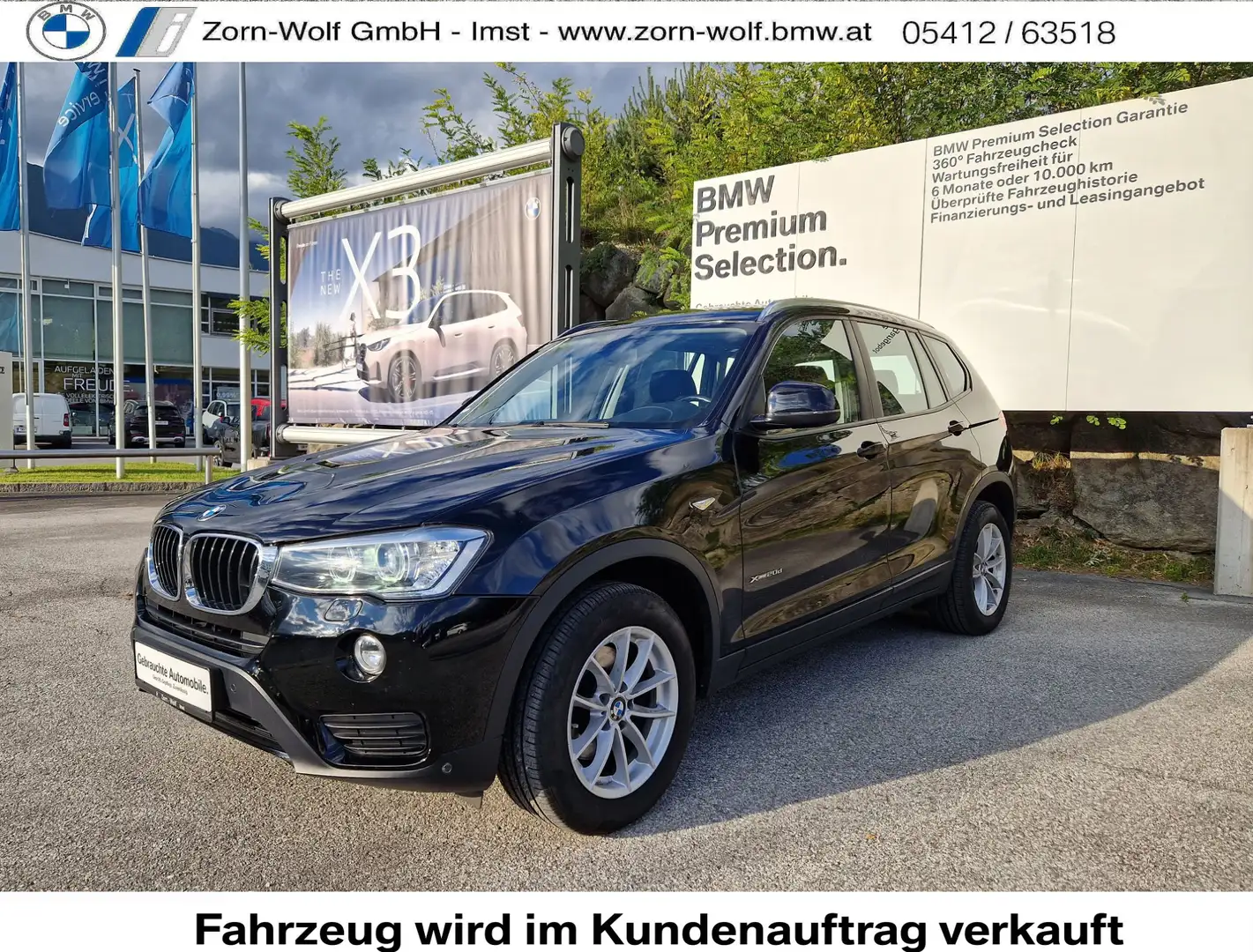 BMW X3 X3 xDrive20d Schwarz - 1