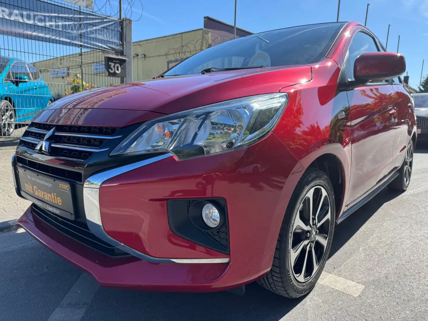 Mitsubishi Space Star KlimaSitz.NAVI TÜV/ServiceNeuGarantie Rot - 1