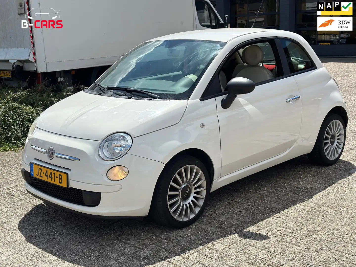 Fiat 500 1.2 Pop Blanc - 1