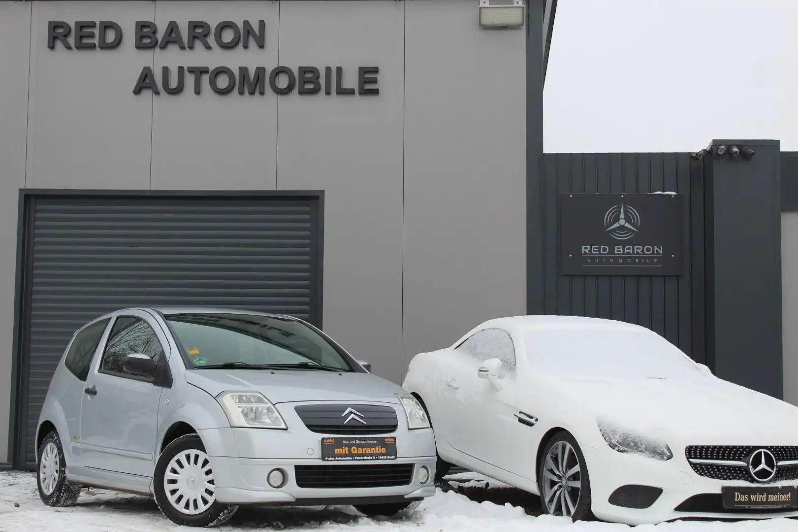 Citroen C2 1,1 VTR PLUS KLIMA HU/AU SEP.2026 Grau - 1