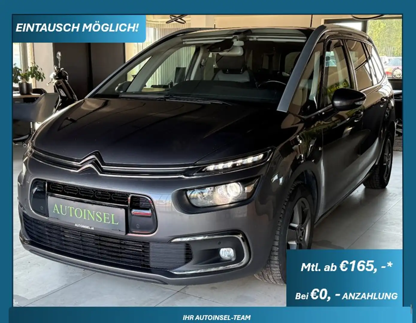 Citroen C4 SpaceTourer BlueHDi 130 S 7Sitze,Abstandstempomat,Massage Grau - 1