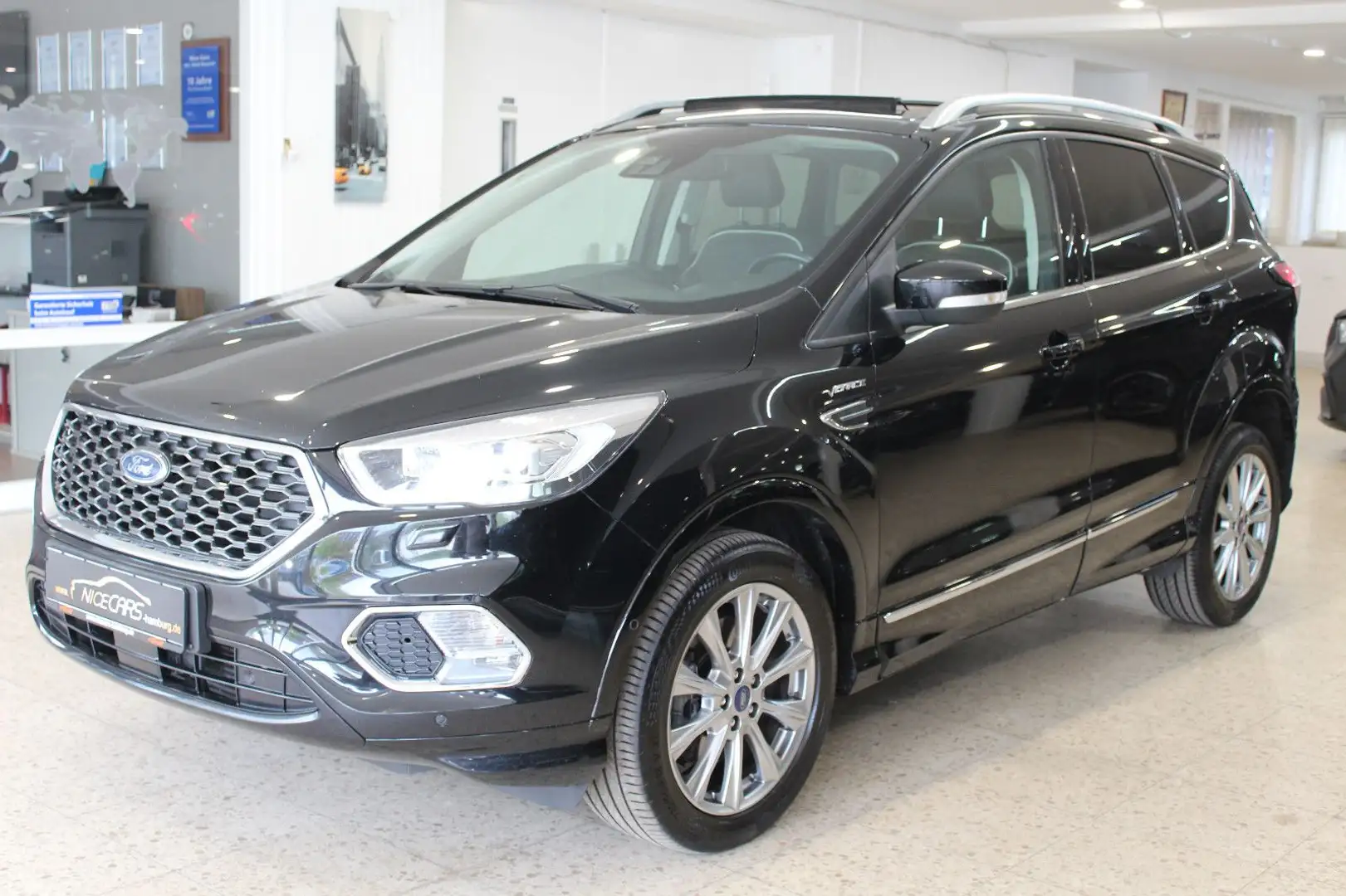 Ford Kuga 2.0 TDCI 4x4 Vignale* Panorama*1H*ACC"VOLL" Nero - 2