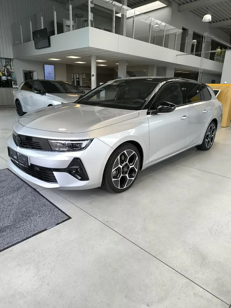 Opel Astra "Ultimate" DEMO*ParkS.V/A+360Cam*Navi*Nappa Leder* Plateado - 1