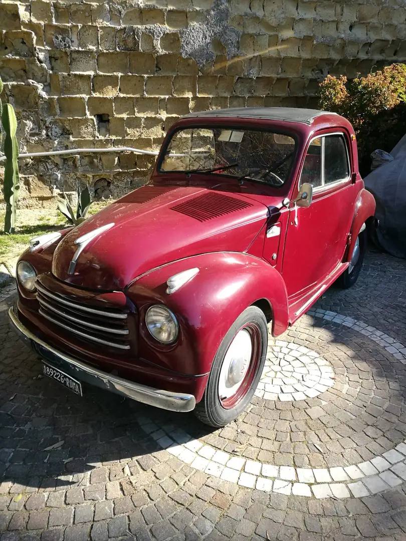 Fiat 500C Červená - 2