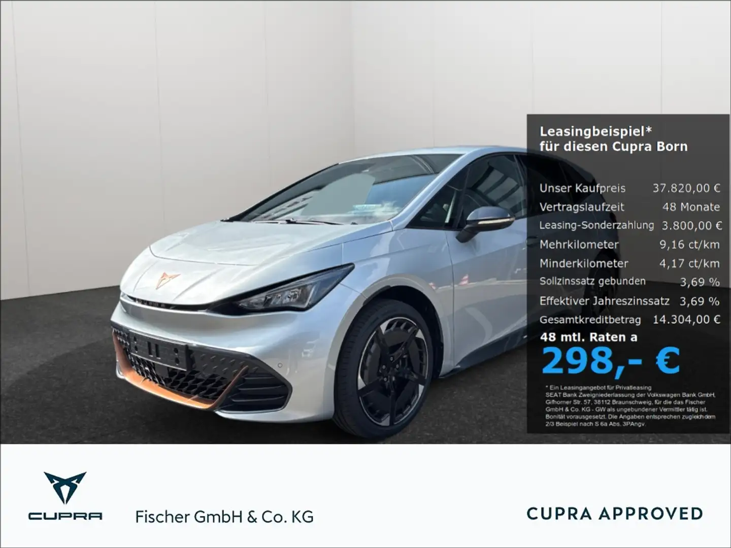 CUPRA Born Edition Dynamic CUPRA 77kWh Navi Digitales Cockpit Silber - 1