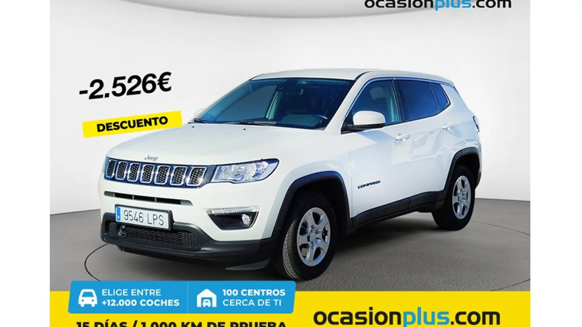Jeep Compass 1.3 Gse T4 Longitude 4x2 130 Blanco - 1