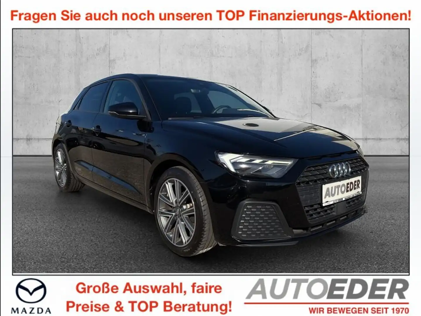 Audi A1 SB 25 TFSI intense Schwarz - 1