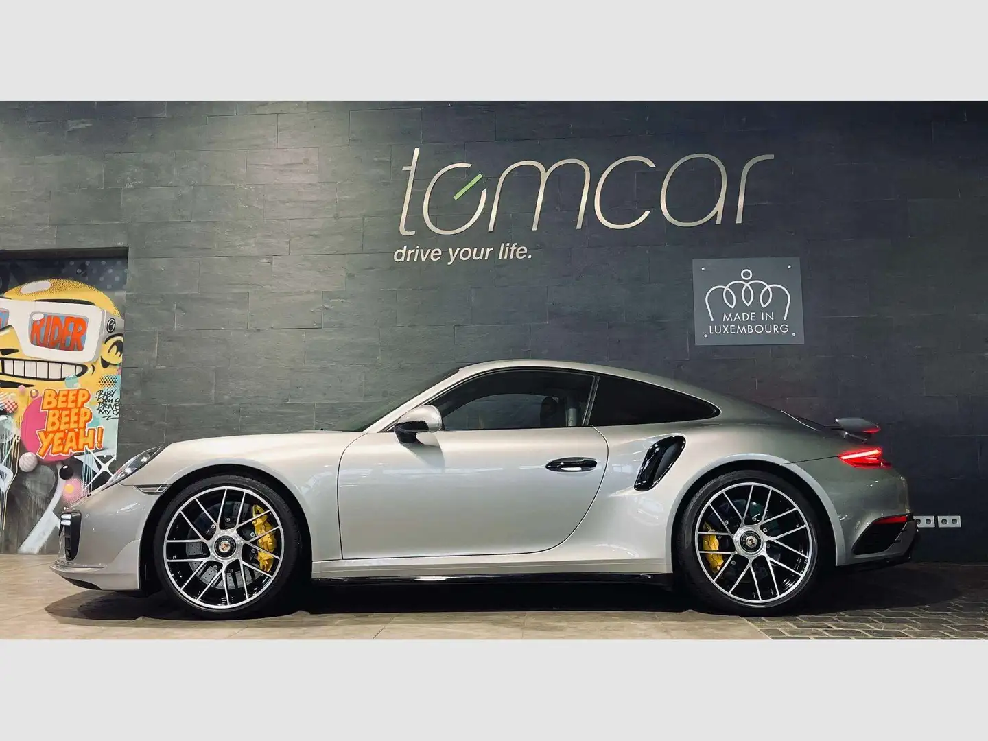 Porsche 911 911 Turbo S PDK Grijs - 1