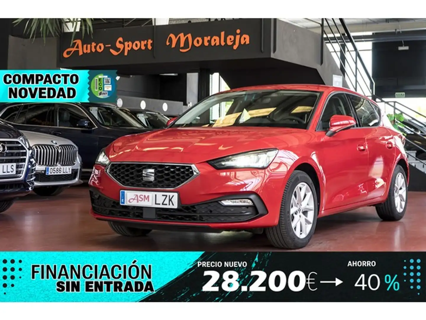 SEAT Leon 1.5 TGI S&S Style DSG-7 130 Rouge - 1