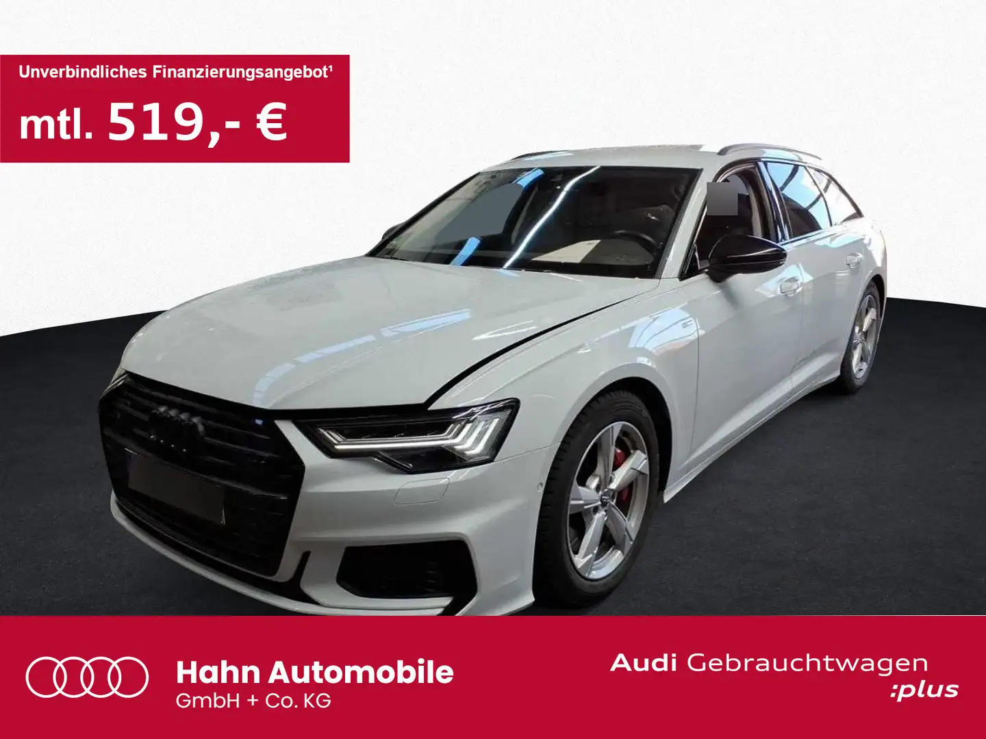 Audi A6 55 TFSIe quattro S line AHK Matrix ACC Weiß - 1