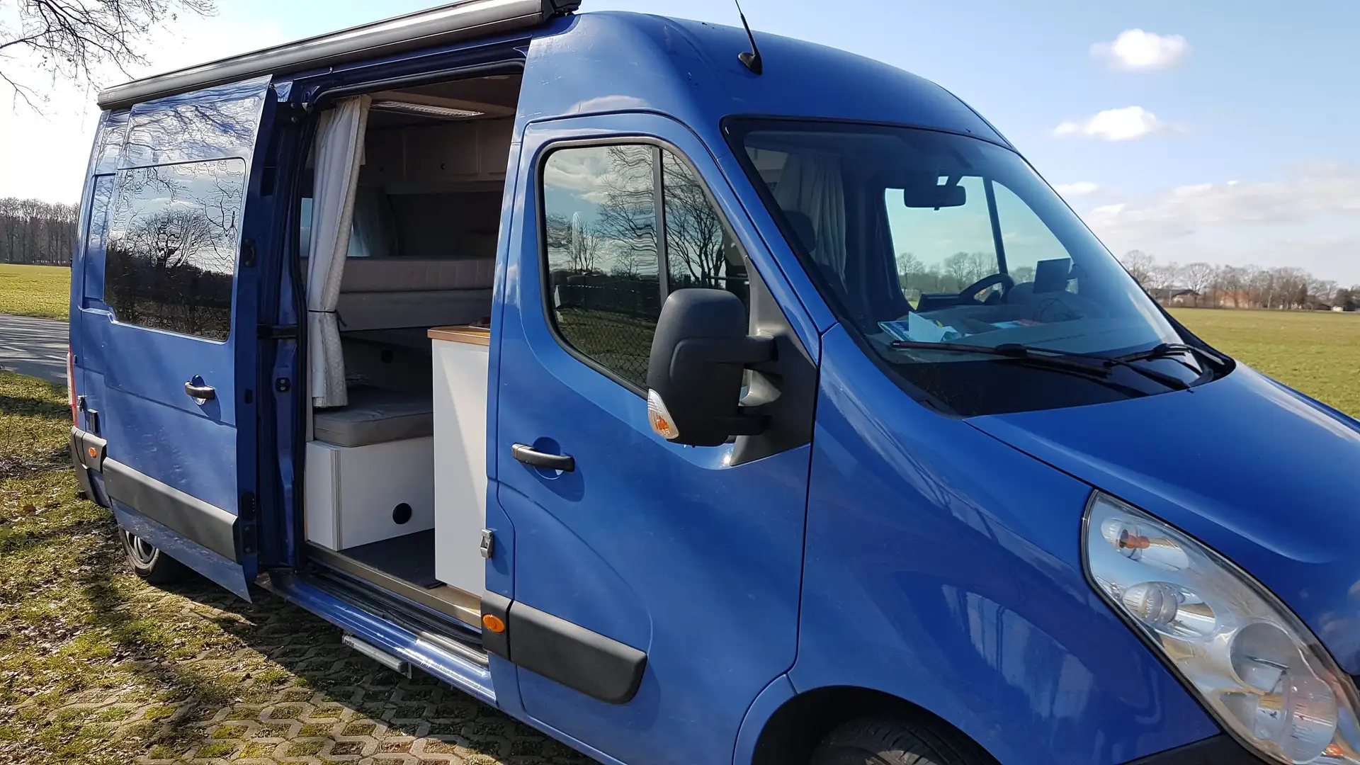 Renault Master Master L3 camper Blauw - 1