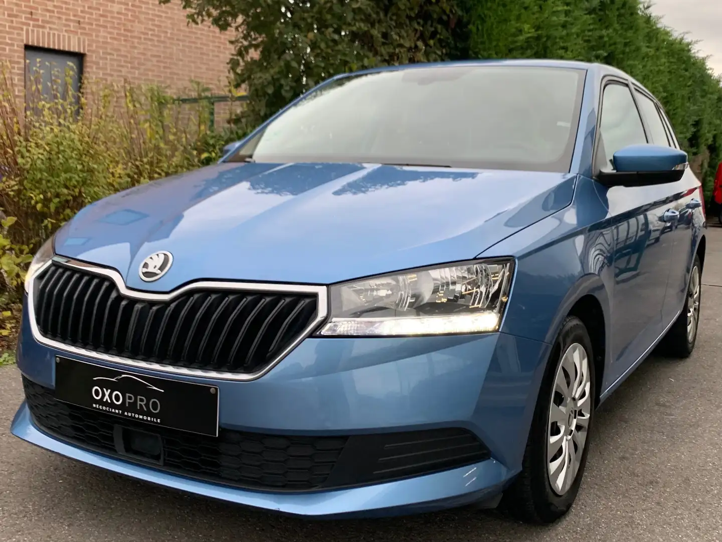 Skoda Fabia 1.0 TSI  /  Airco / Cruise / PDC/ PRIX A EMPORTER Blauw - 2