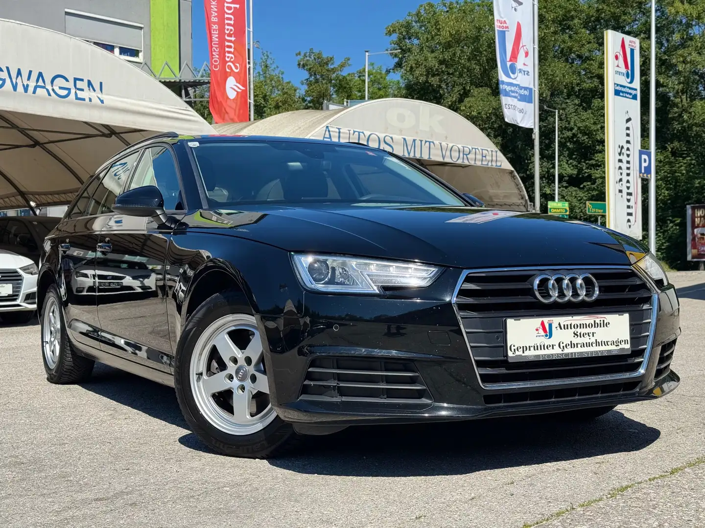Audi A4 Avant 2,0 TDI+Navi+Xenon+Parksensor vorne & hinten Schwarz - 1