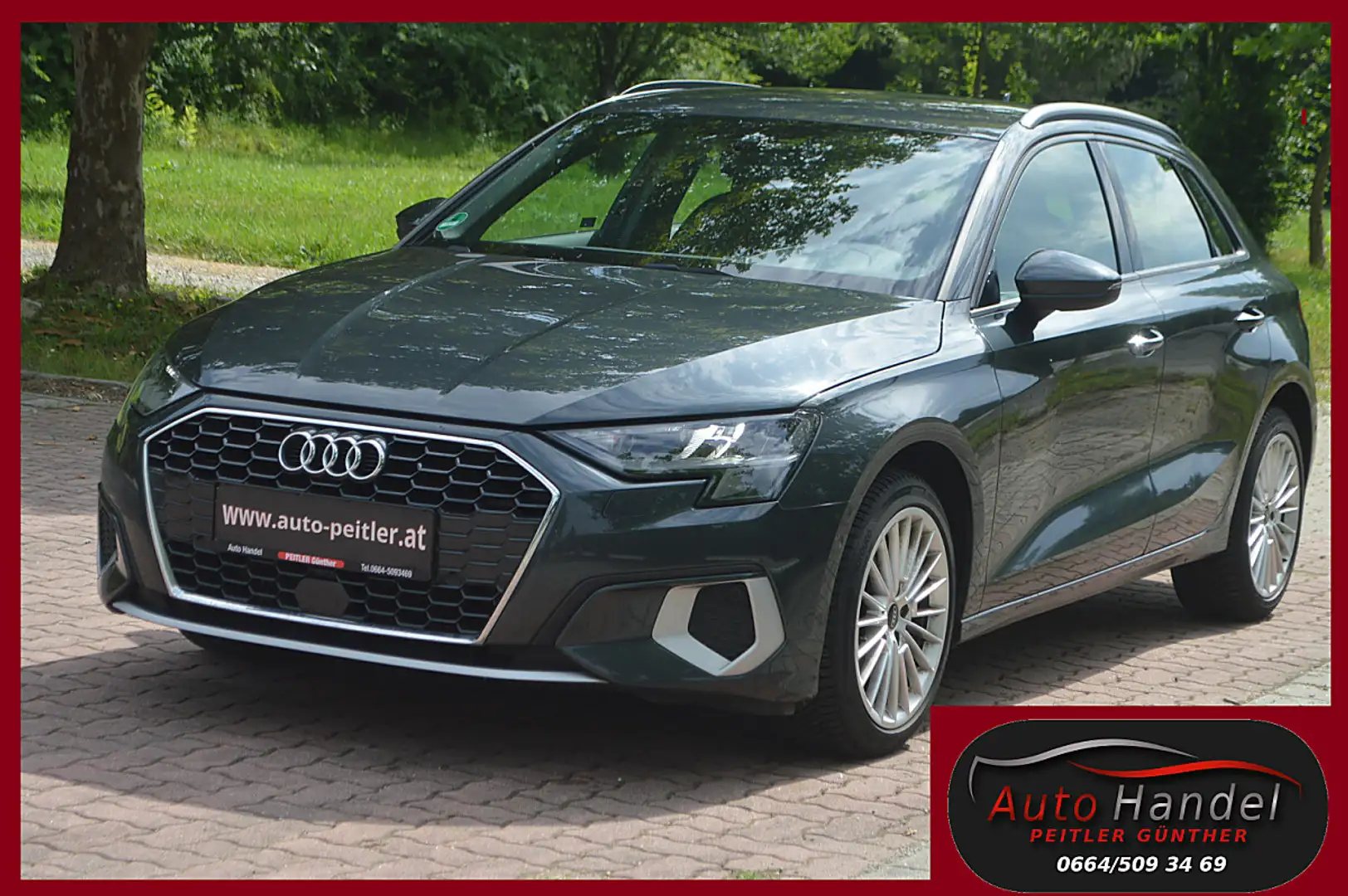Audi A3 30 TFSI S-tronic+NAVI+SHZ+PDC+TEL+ Grau - 1