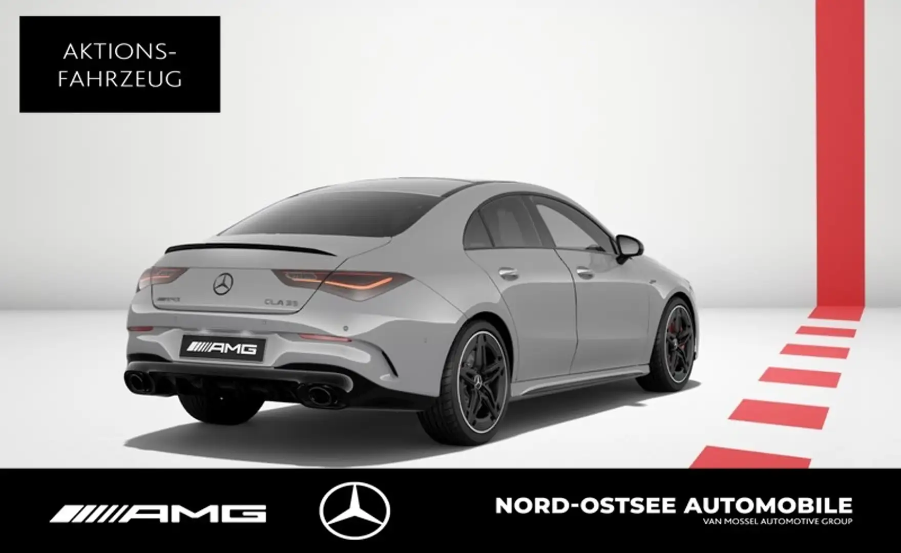 Mercedes-Benz CLA 35 AMG 4m NIGHT PANO SOUND DISTRONIC Gris - 2