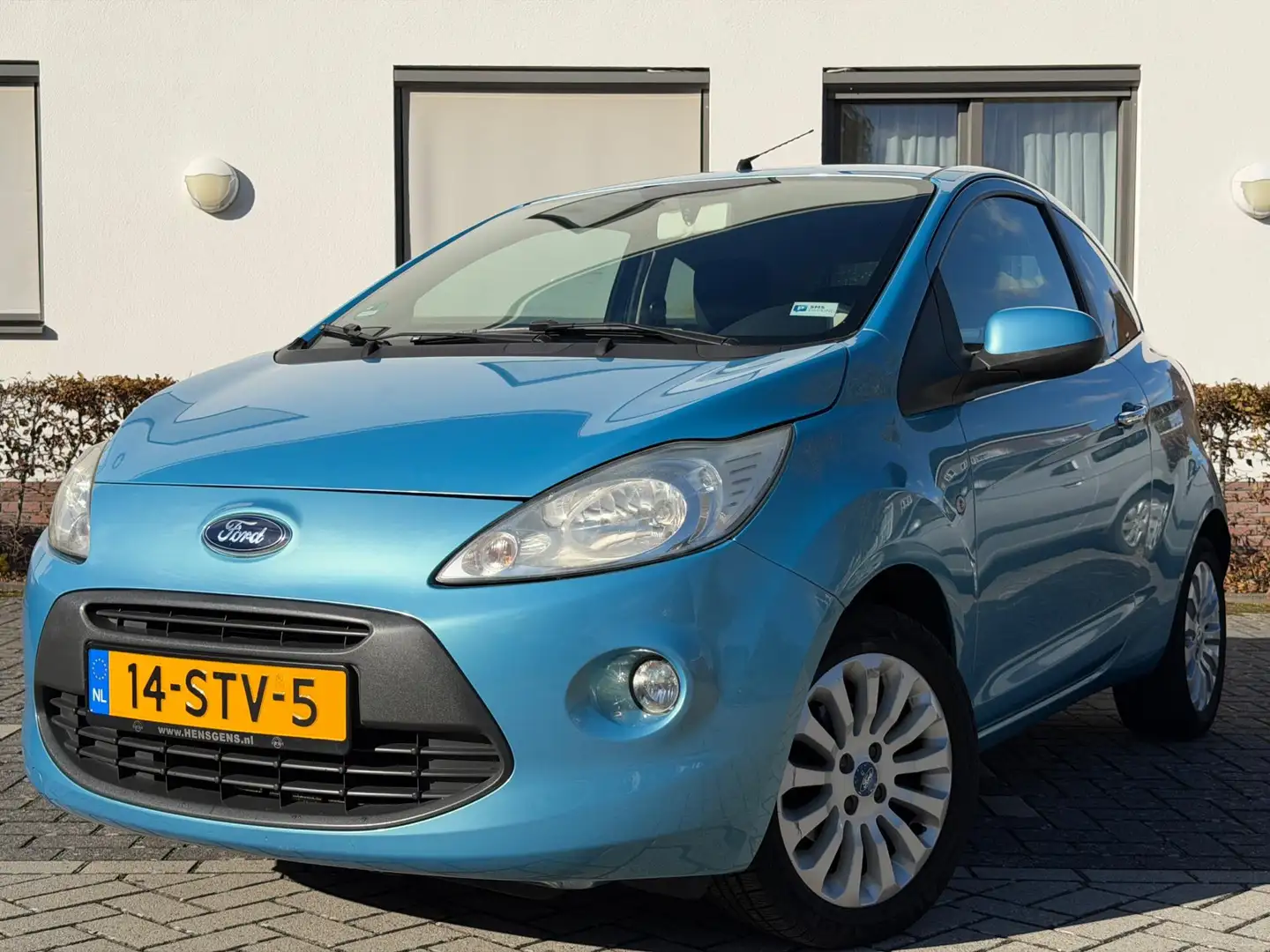 Ford Ka/Ka+ 1.2 Titanium X start/stop NAP AIRCO NIEUWE APK Blauw - 2