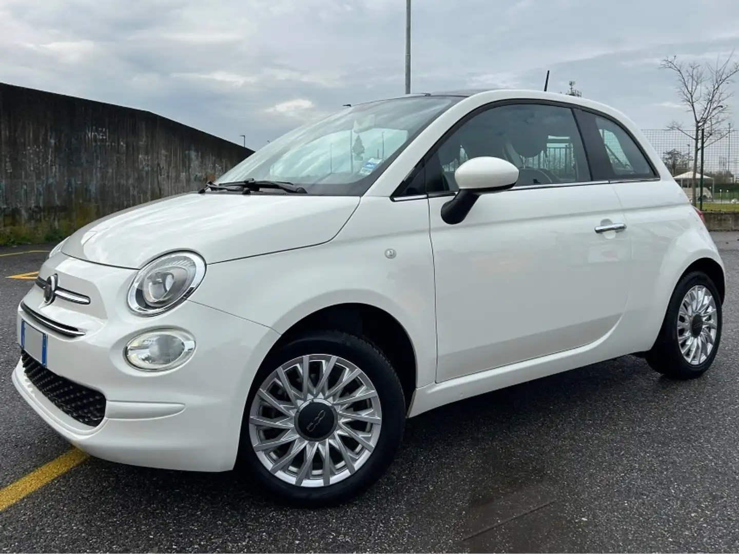 Fiat 500 1.2 LOUNGE TETTO PANORAMICO *GARANZIA* Blanc - 2