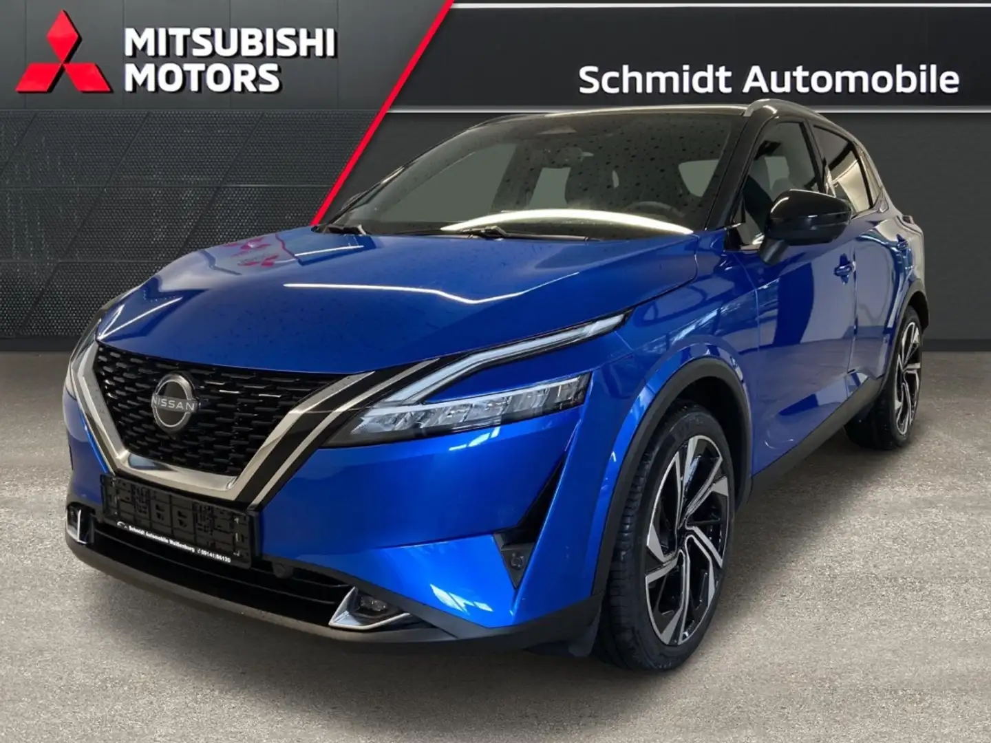 Nissan Qashqai 1.3 DIG-T MHEV Tekna+ Xtronic LED/PANO Bleu - 1