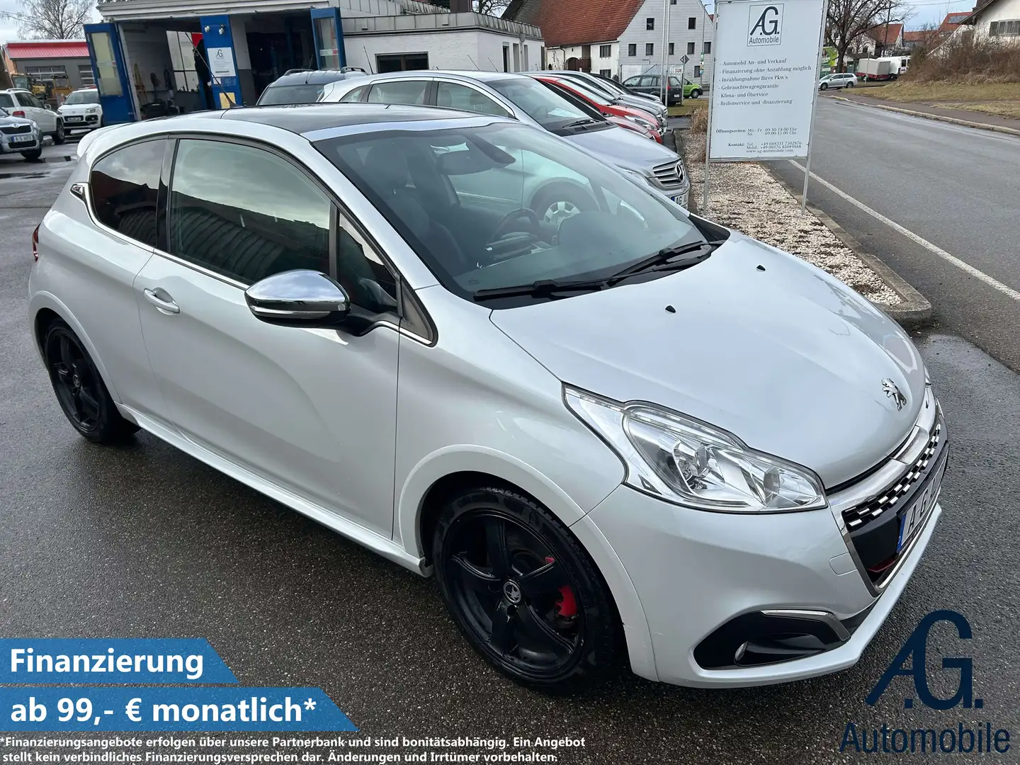 Peugeot 208 GTi +Garantie Sportsitze Navi TÜV + Service NEU Blanc - 1