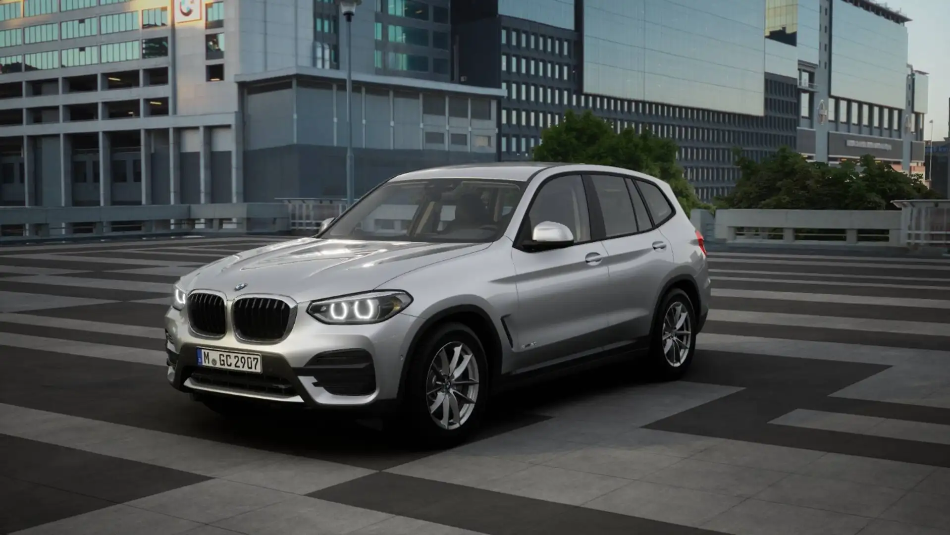 BMW X3 xDrive20i Advantage Spur+ParkAss. RFK HiFi 1.Hd Argento - 2