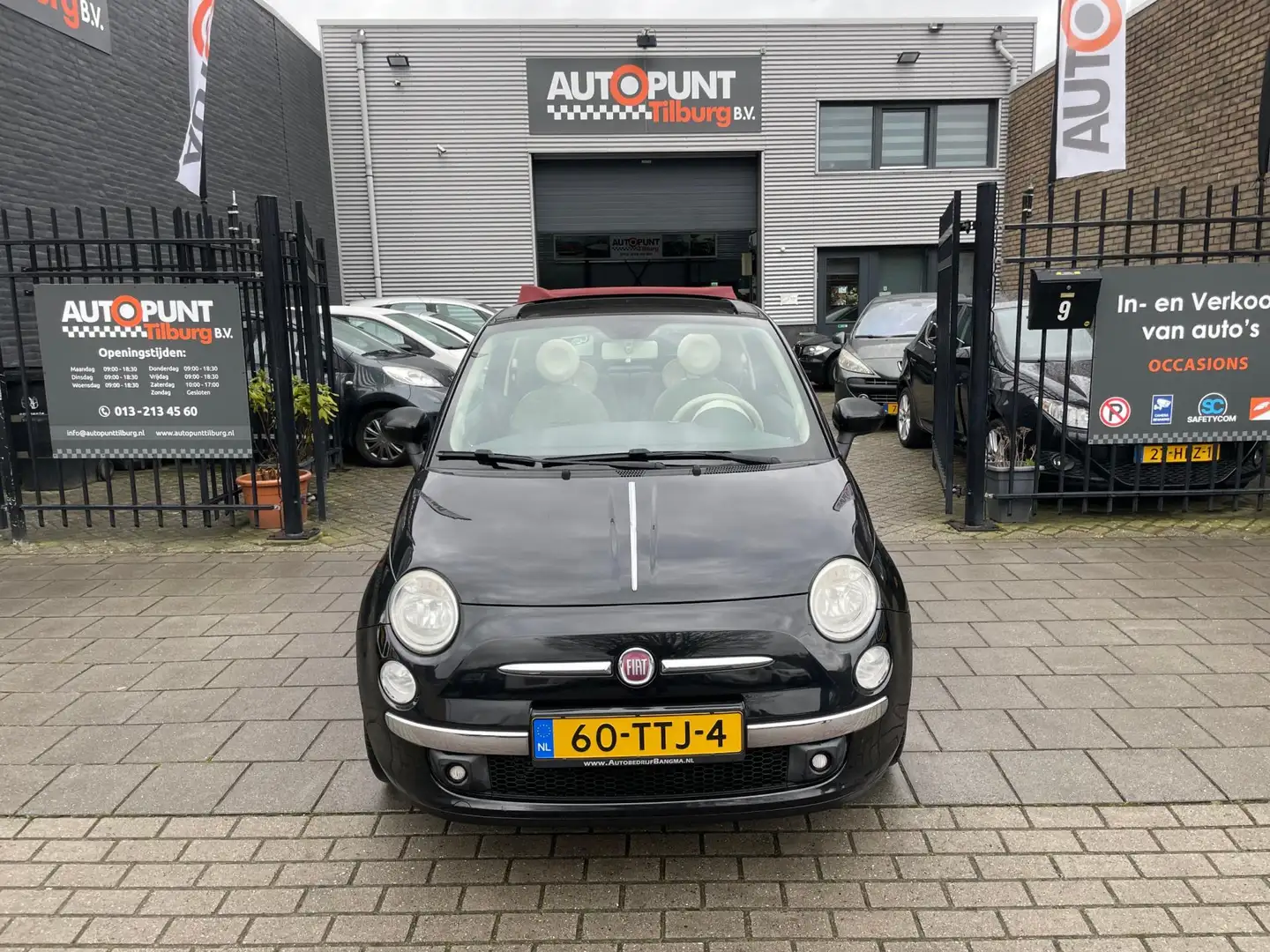 Fiat 500C 0.9 TwinAir Lounge Airco PDC NAP APK 1 Jaar Zwart - 2