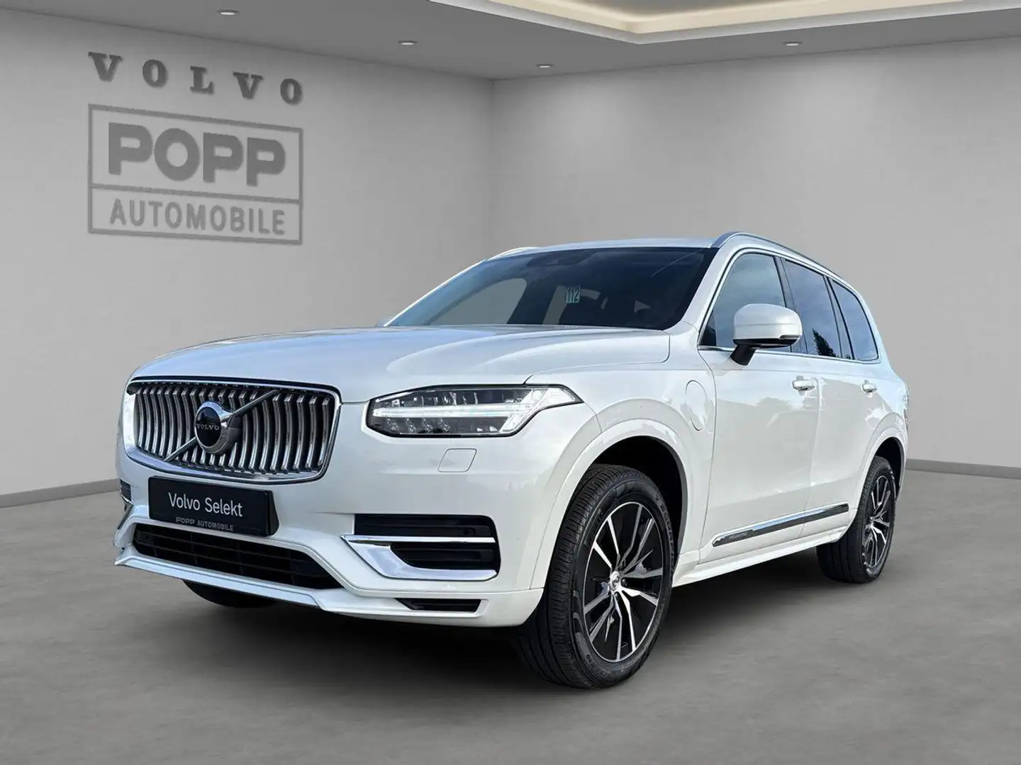 Volvo XC90 T8 AWD Recharge Inscription Expression PANO Weiß - 1