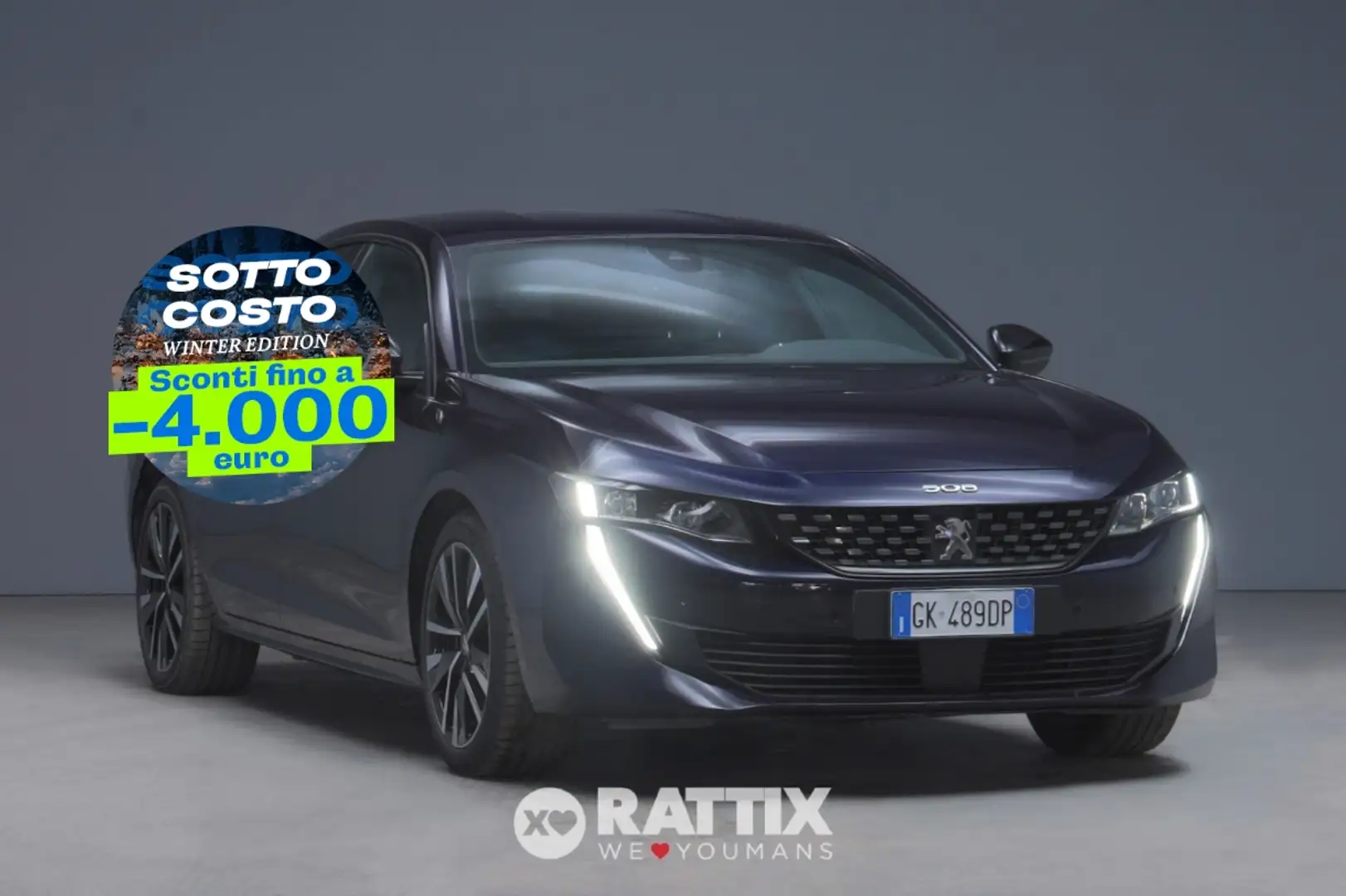 Peugeot 508 1.6 Hybrid Phev 225CV GT Pack e-EAT8 Blu/Azzurro - 1