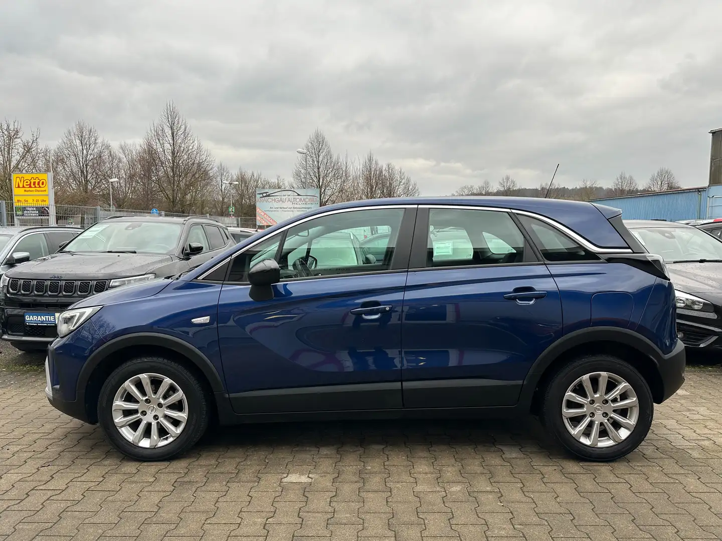 Opel Crossland X 1.5D*Leder*LED-Scheinw*Navi*Park*Klimaauto*Alu*+WR Blau - 2