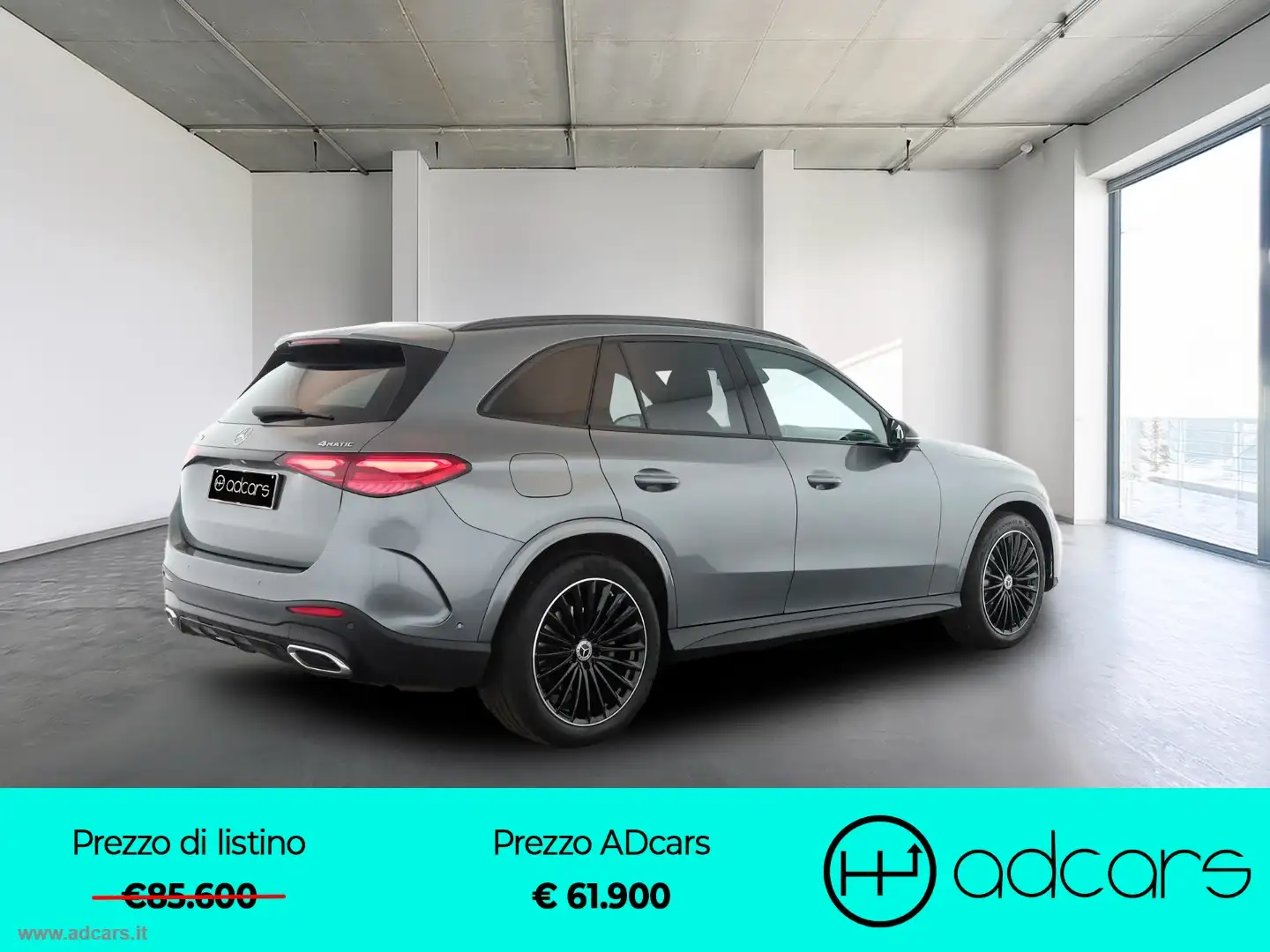 Mercedes-Benz GLC 300 GLC 300 d 4Matic AMG Line Advanced Plus NIGHT PACK Grijs - 2