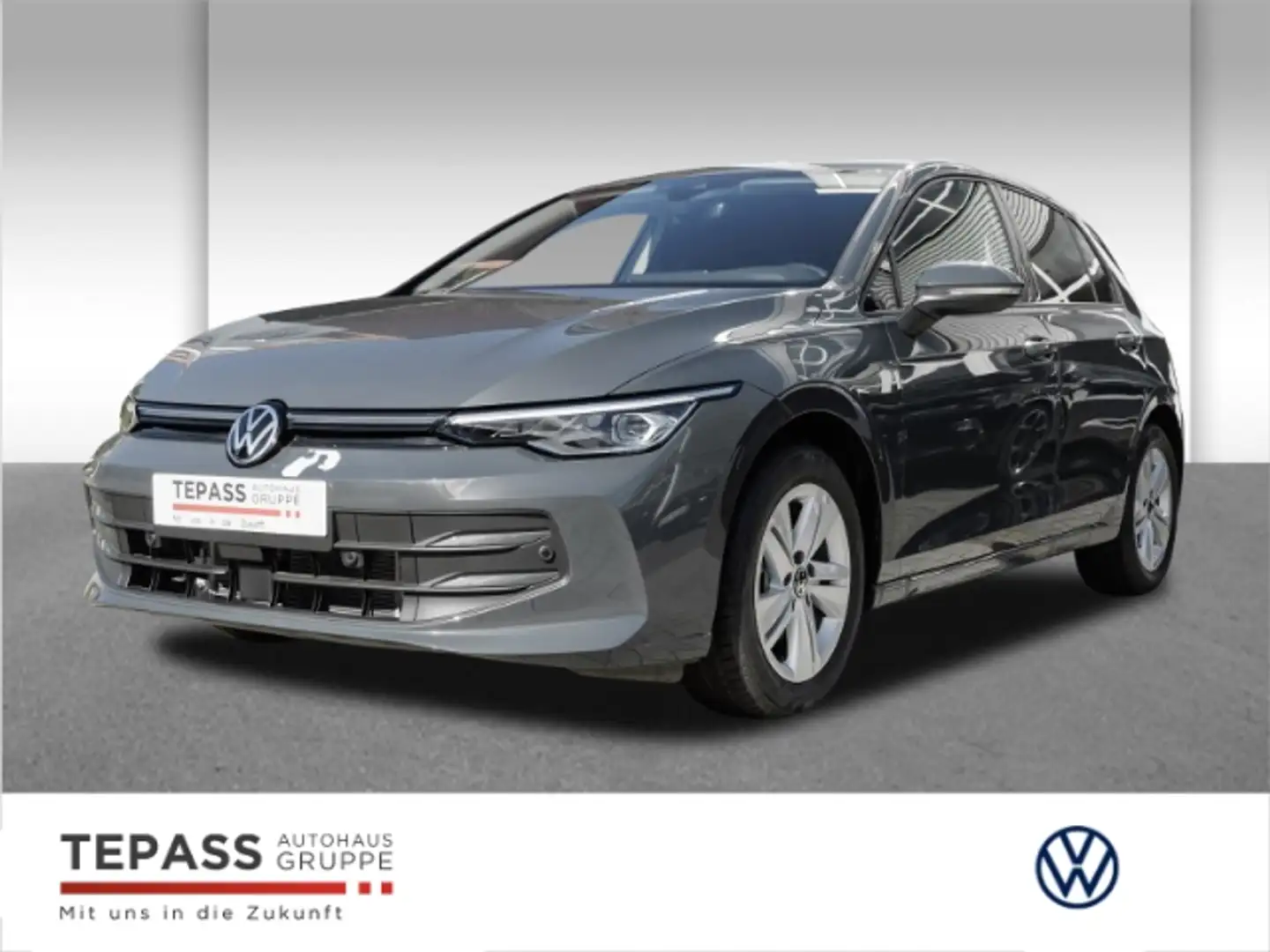 Volkswagen Golf VIII 1.5 TSI Life LED NAVI SHZ PDC Grau - 1