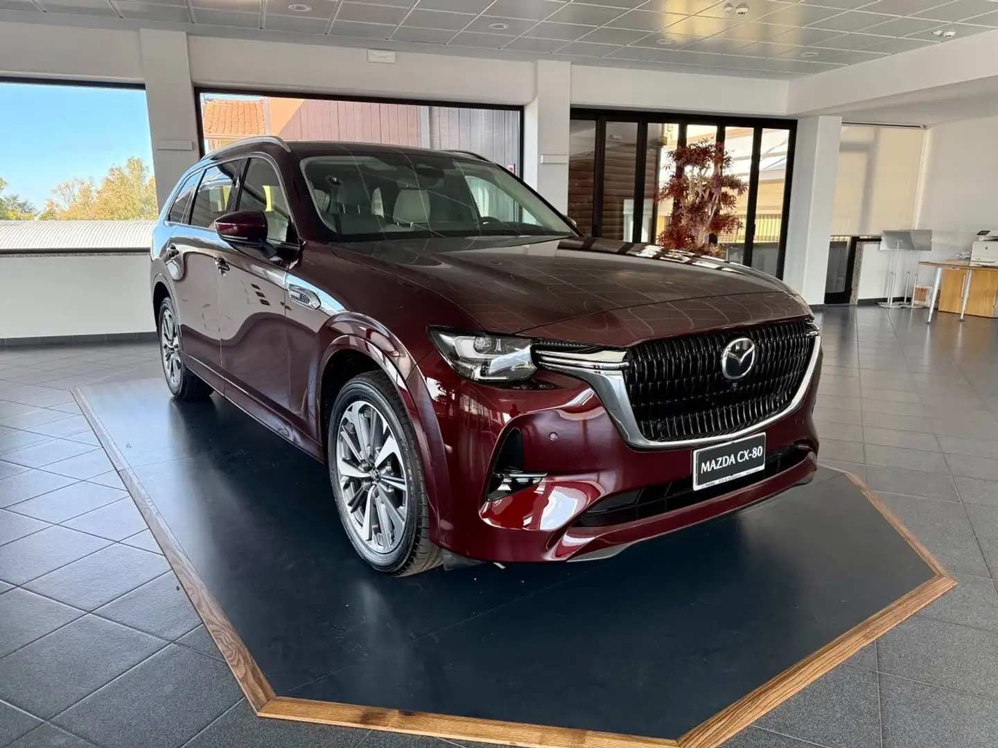 Mazda CX-80 3.3L e-SKYACTIV D 249 cv 8AT AWD TAKUMI PLUS Rosso - 2
