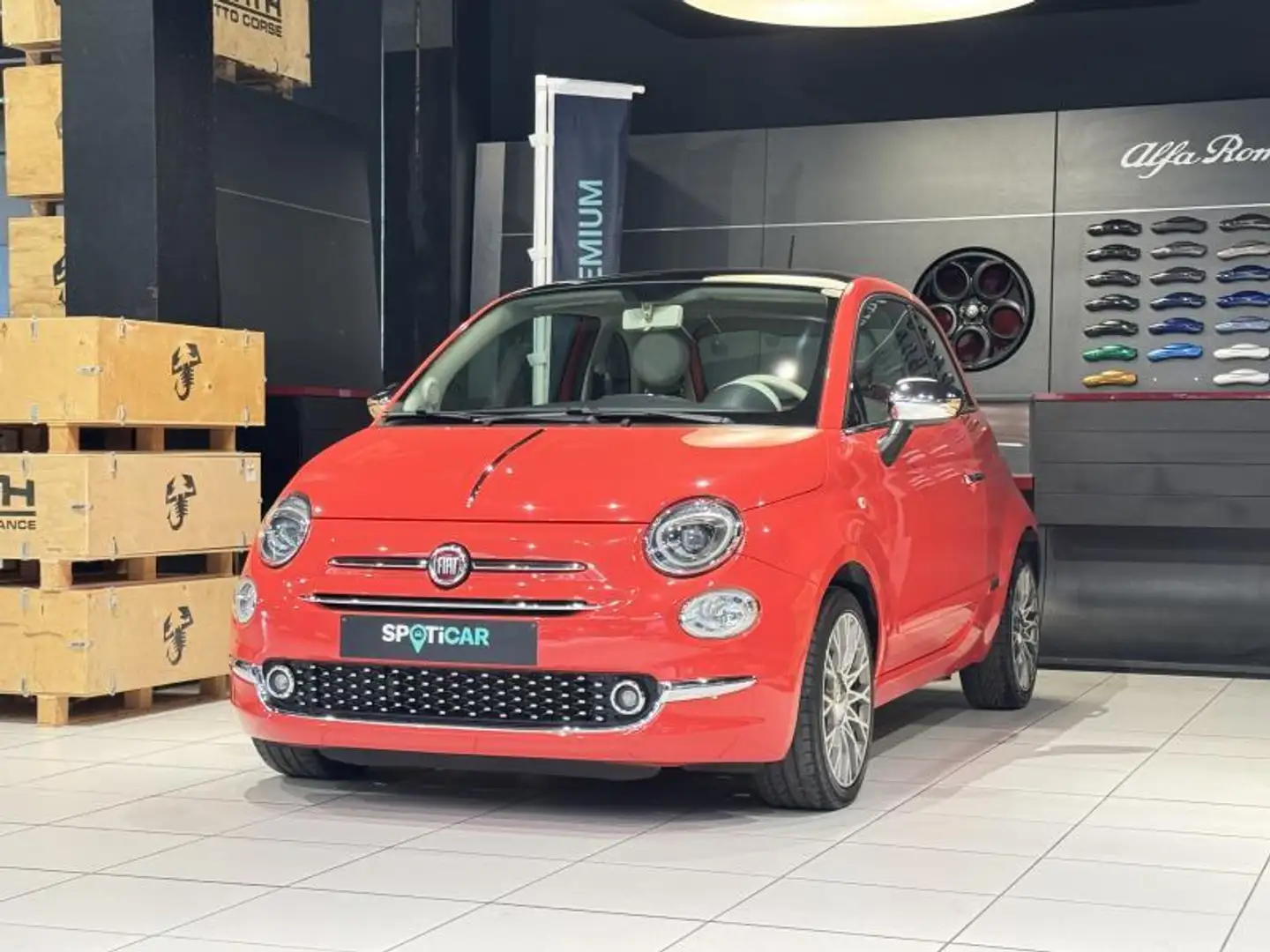 Fiat 500 LOUNGE Rouge - 1