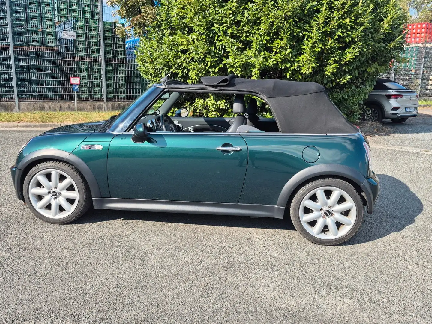 MINI Cooper S Cabrio Automatik Leder Navi Vert - 2