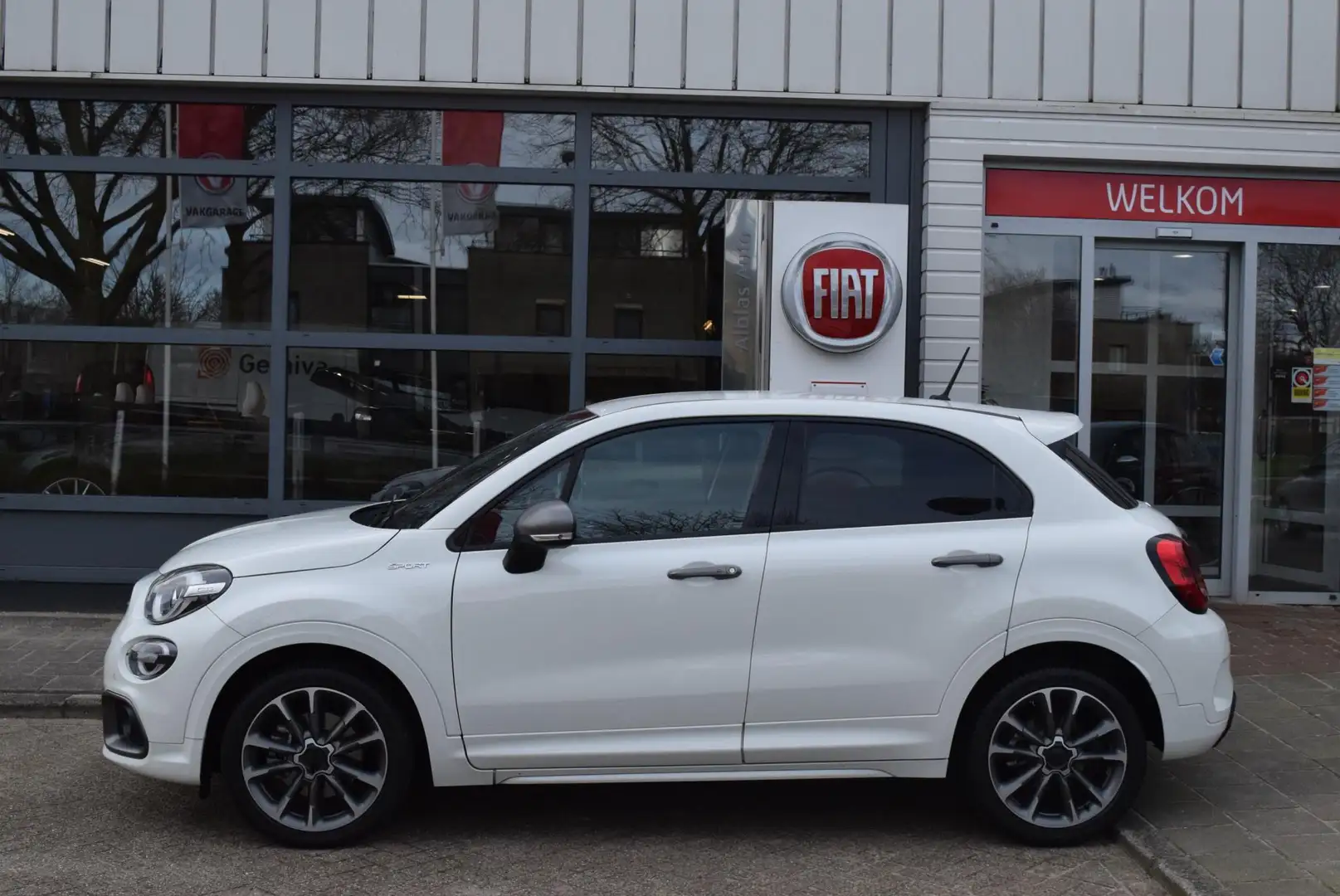 Fiat 500X 150PK|Sport|Aut|Leer|Camera|Trekhaak|ACC Wit - 2