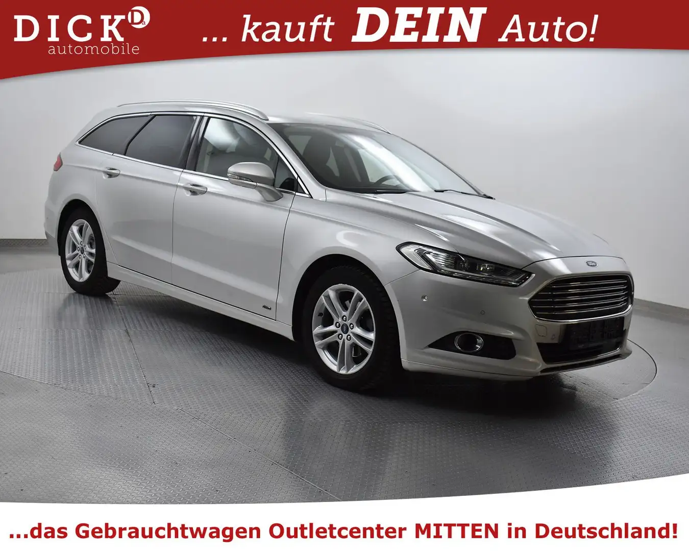 Ford Mondeo Tu 2.0d Aut Titan AWD NAV+KAM+LED+SHZ+ACC Stříbrná - 1