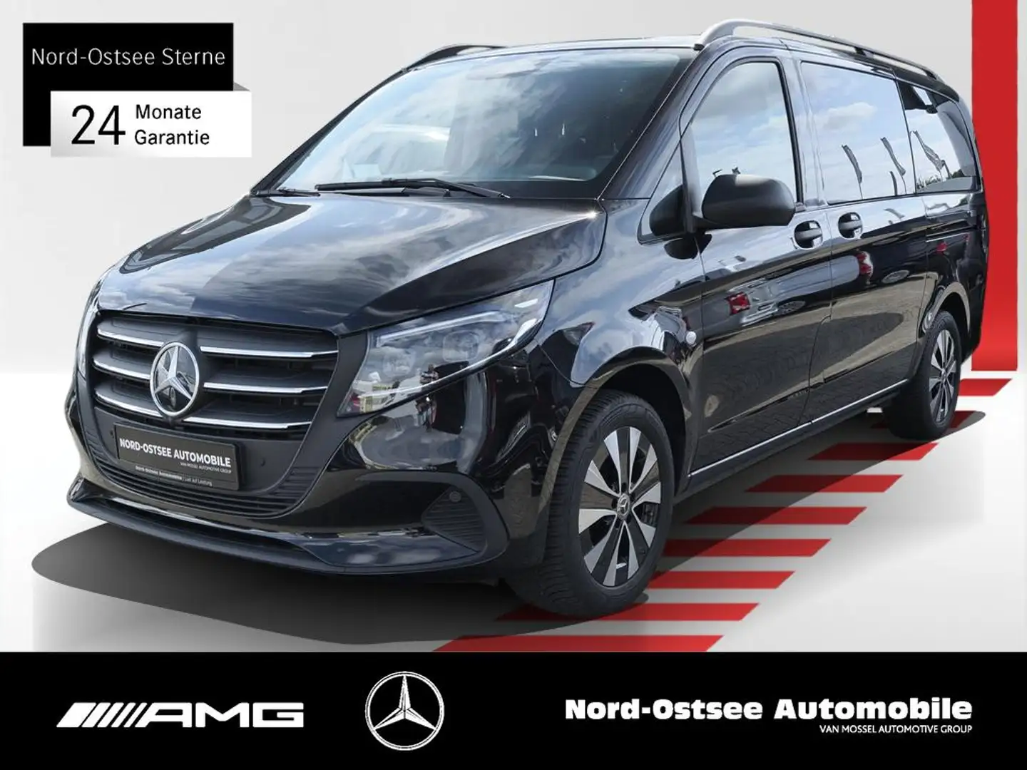 Mercedes-Benz Vito 116 TOURER SELECT NEUES MODELL LED DISTR Schwarz - 1