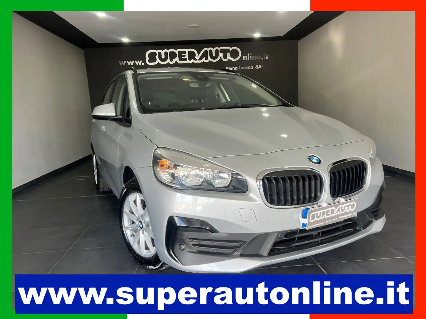 BMW 216 d Active Tourer Argento - 1