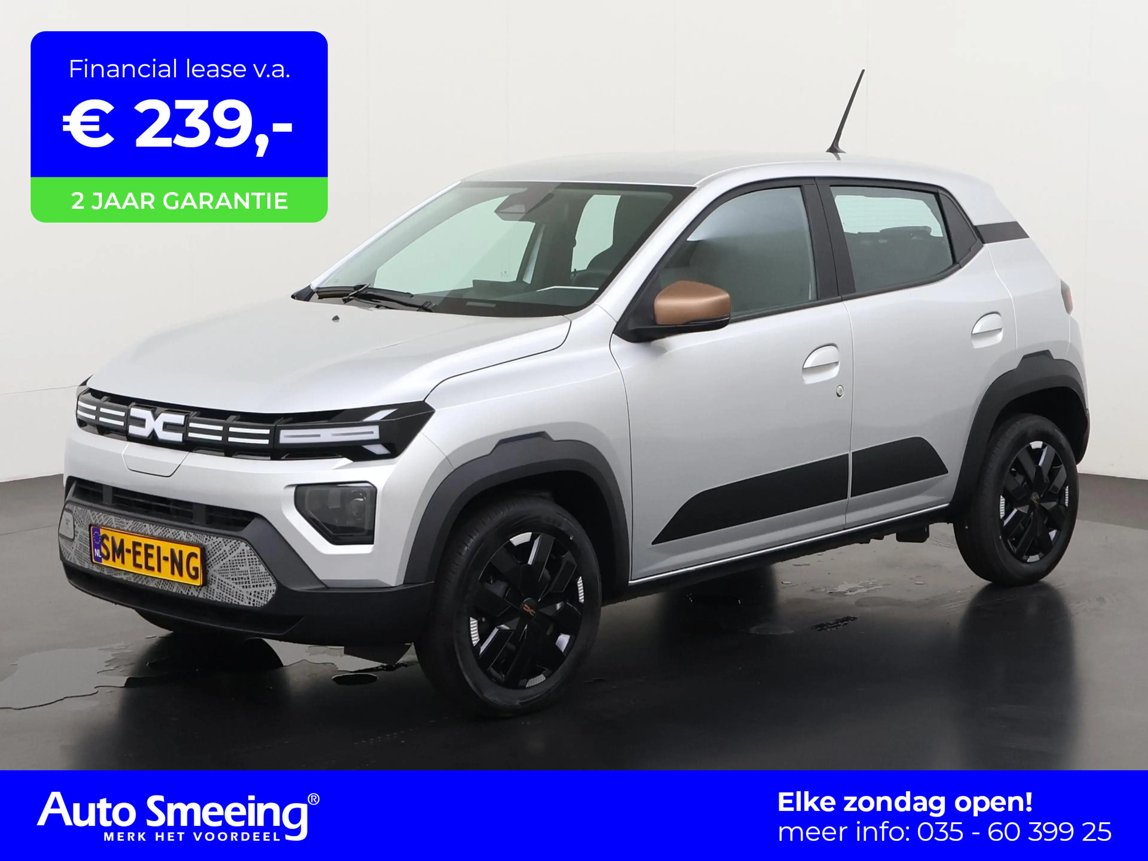 Dacia Spring Extreme 65 26.8 kWh | DC-snelladen | Achteruitcame