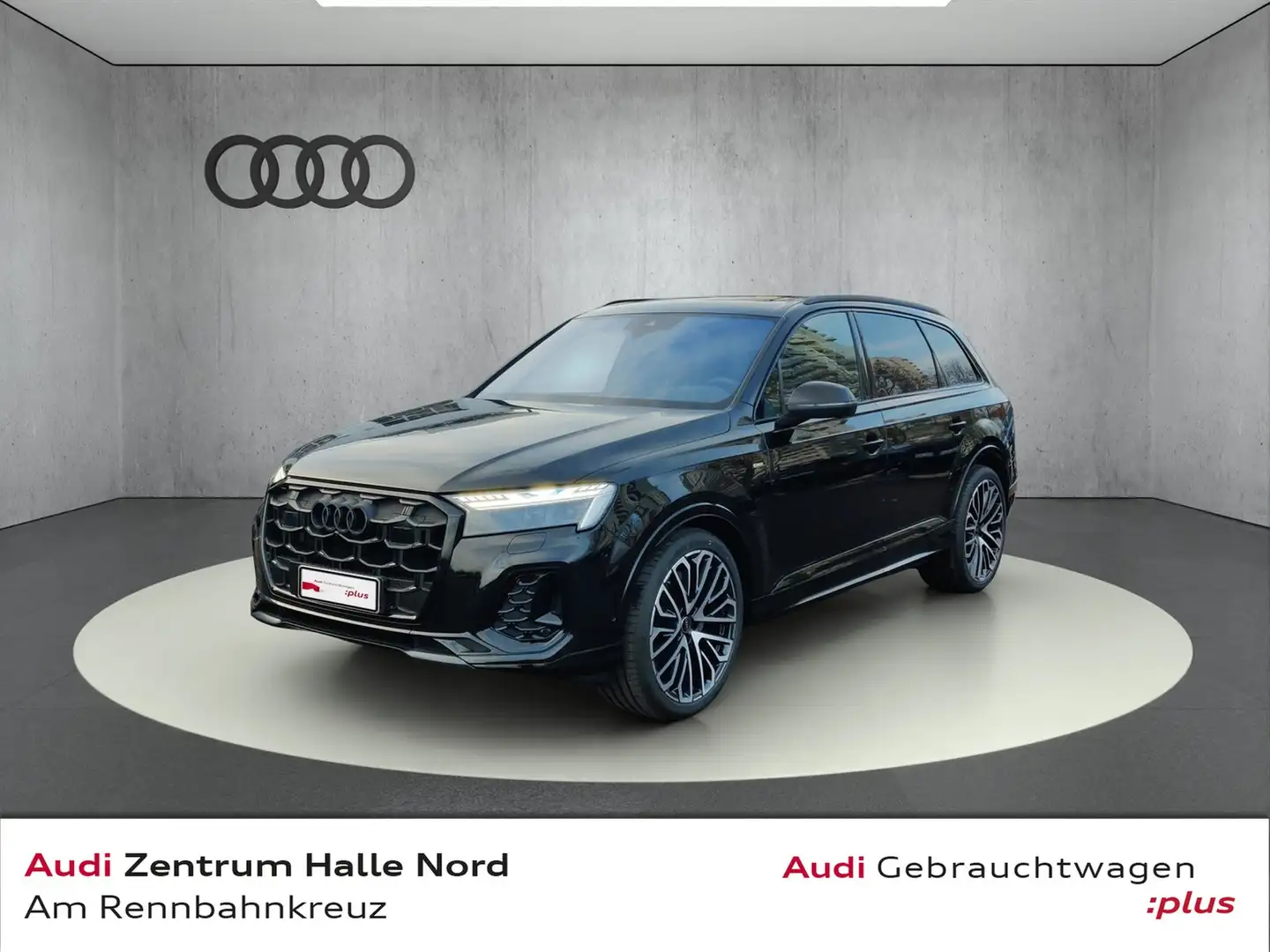 Audi Q7 S line 50 TDI quattro Schwarz - 1
