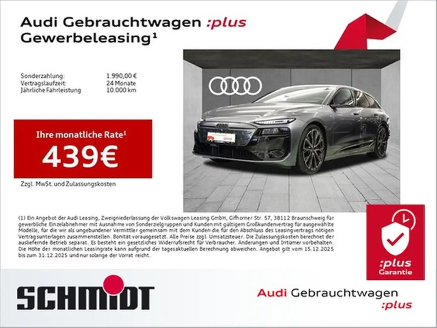 Audi A6 e-tron Avant performance S line Edition One AHK Pano B... Gris - 1