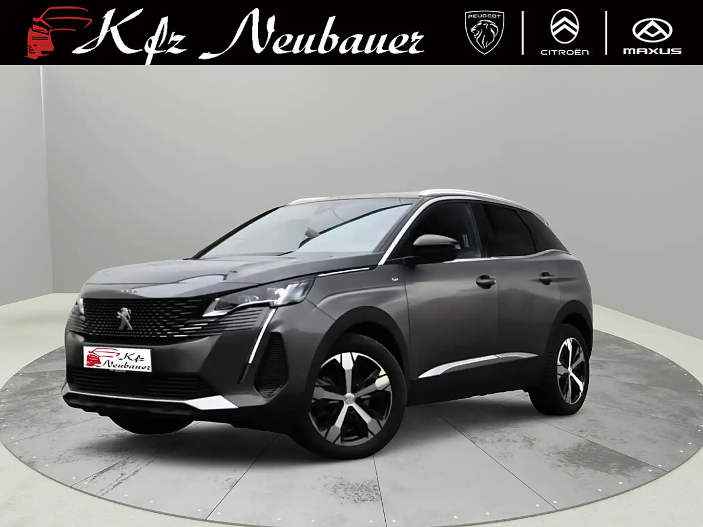 Peugeot 3008 1.2 PureTech 130 GT EAT8 Grau - 1