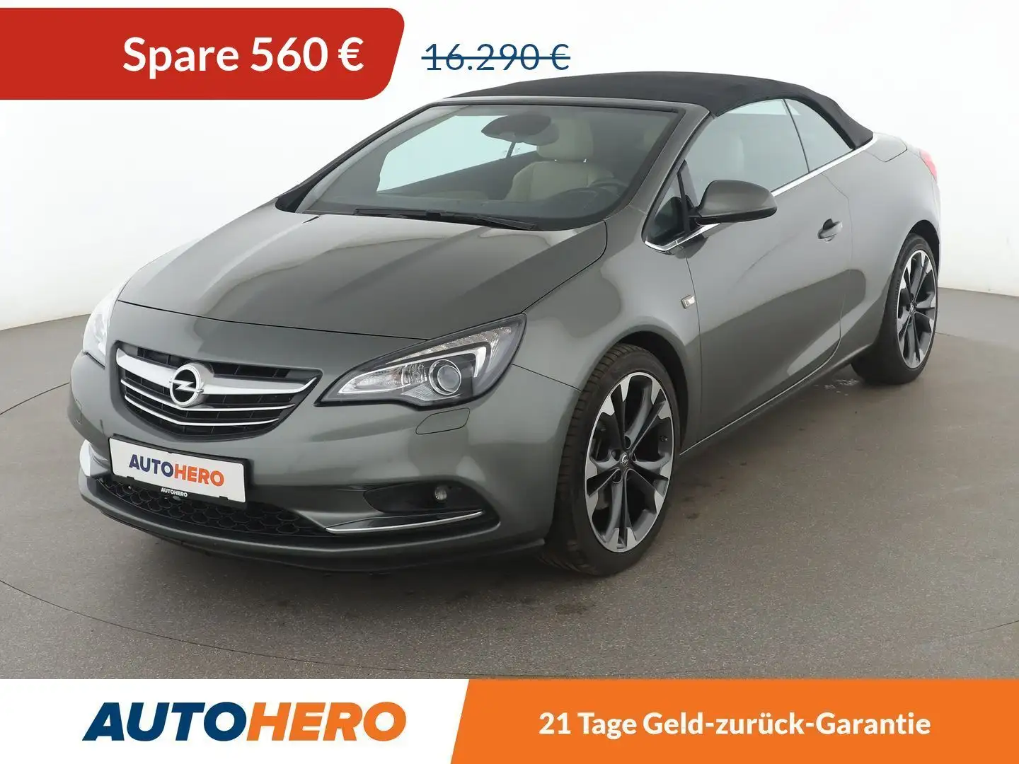 Opel Cascada 1.6 SIDI Turbo Active Aut.*NAVI*BiXENON*TEMPO*PDC* Szary - 1